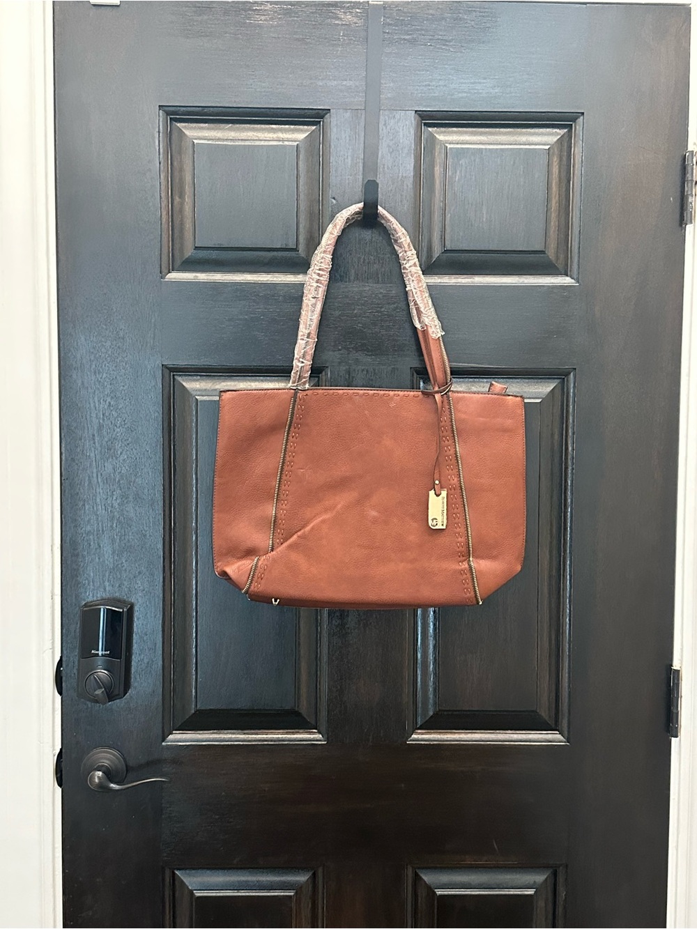 Robert Matthews Jordan Tote with Wallet - Cognac